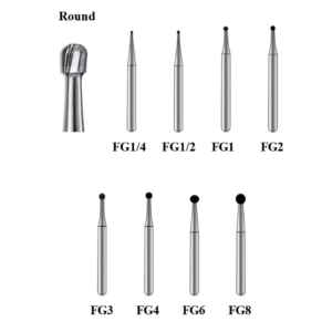 Carbide Bur Round