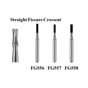 Carbide Bur Straight Fissure Crosscut