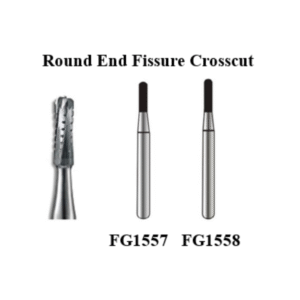 Carbide Bur Round End Fissure Crosscut